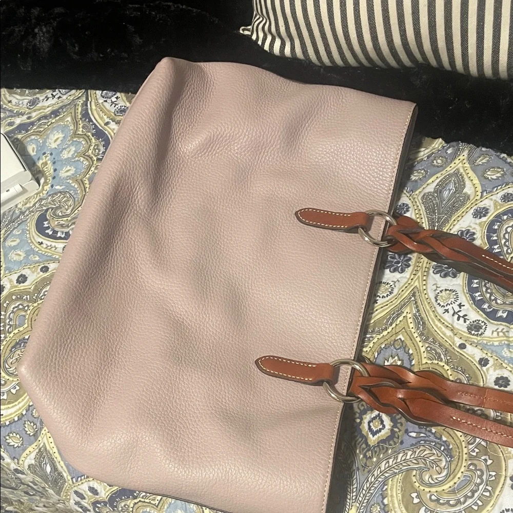 Dooney & Bourke Pebbled Leather Tote - Picture 6 of 9